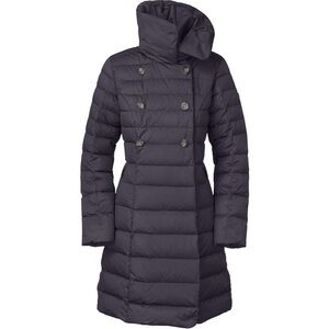 The North Face Paulette Peacoat Black Puffer Coat - XL